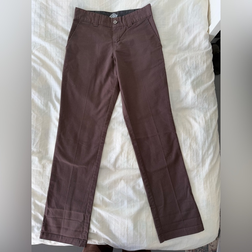 Dickies Brown Skateboarding Flex Slim fit